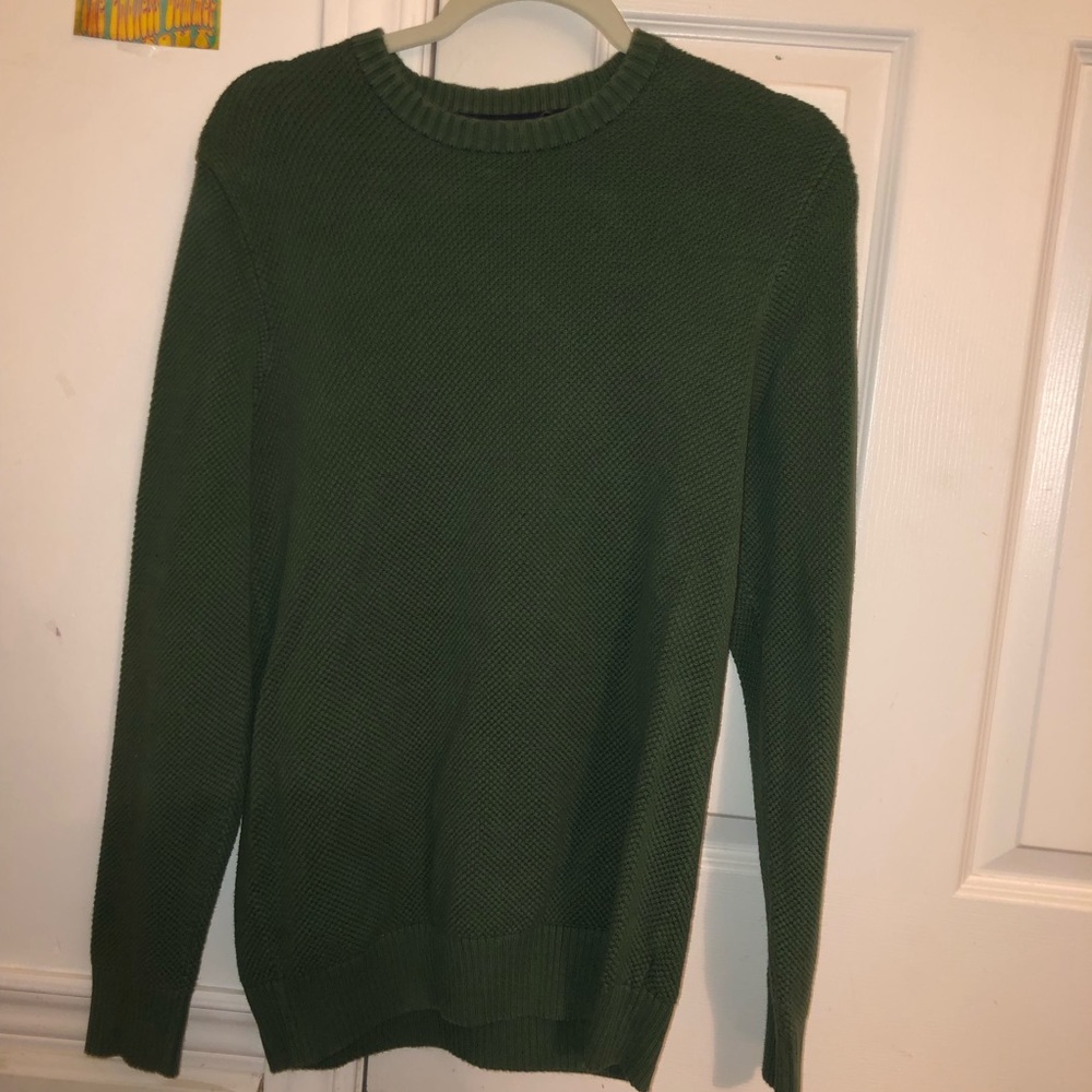 Green Knit Sweater